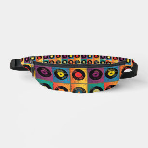 Retro Vinyl Record Album 60s 70s Bum Bags