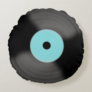 Retro Vinyl Record Pillow