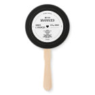 Retro Vinyl Record Wedding Program