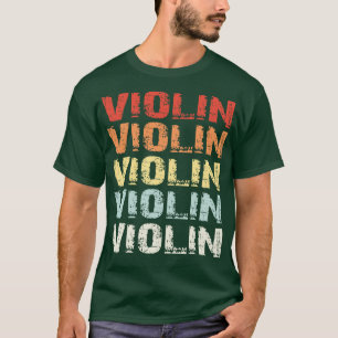 Retro Violin 1 T-Shirt