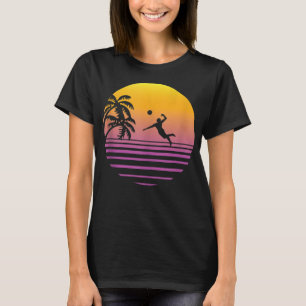 Retro Volleyball Player Gift - Vintage Beach Volle T-Shirt