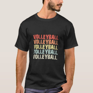 Retro Volleyball  Volley Ball Player T-Shirt