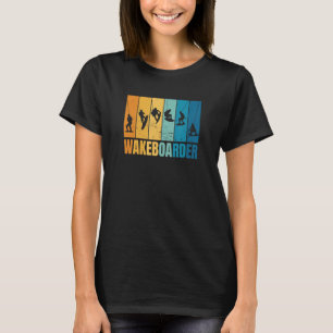Retro Wakeboard For Wakeboarding T-Shirt
