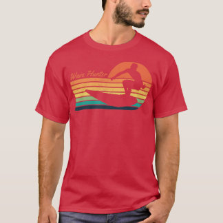 Retro Wave Hunter Surfer Surfing Surf 1 T-Shirt