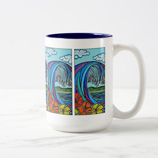 Retro Wave Mug (Right)