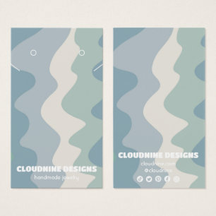 Retro Waves Earring Necklace Jewellery Display Car