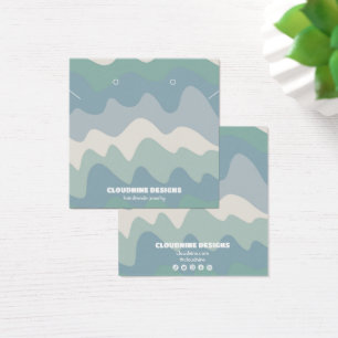 Retro Waves Earring Necklace Jewellery Display Car