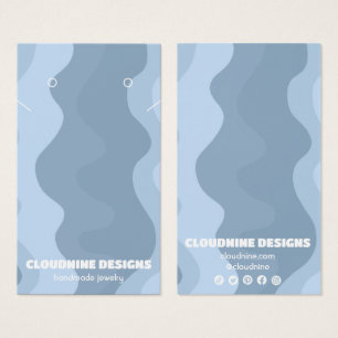 Retro Waves Earring Necklace Jewellery Display Car