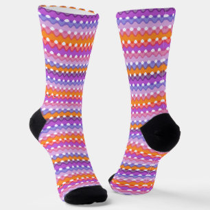 Retro Waves Socks