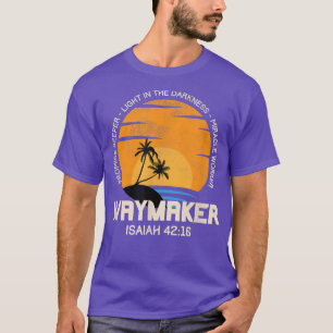 Retro Waymaker Promise Keeper Miracle Worker Chris T-Shirt