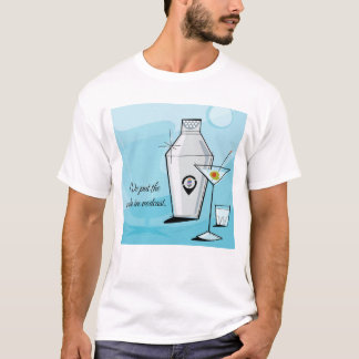 Retro We Put The Vodka in Vodcast Tee