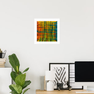 Retro Weave Poster