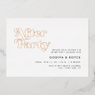 Retro Wedding After Party