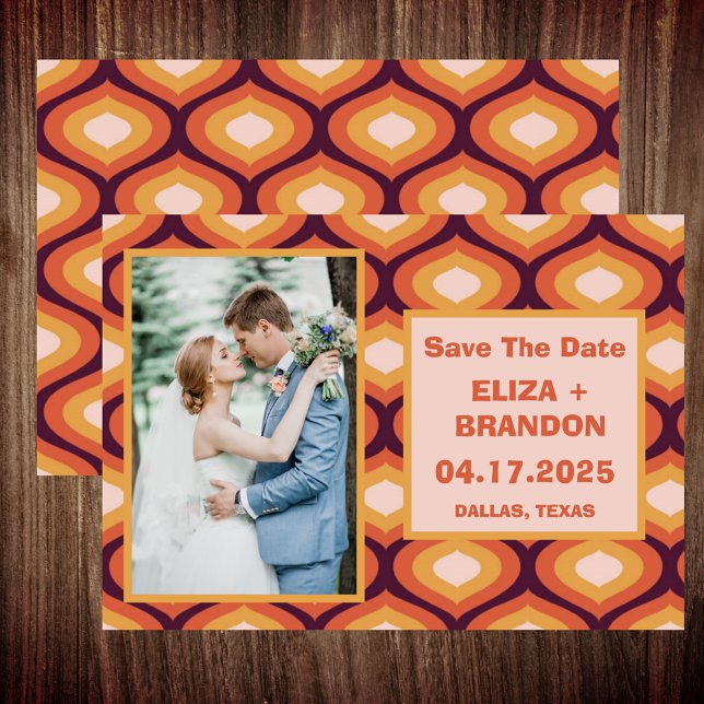 Retro Wedding Save the Date Photo   (Creator Uploaded)