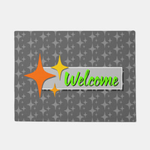 Retro Welcome Doormat