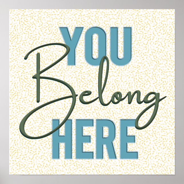 Retro Welcome Event/Church Compliment Poster (Front)