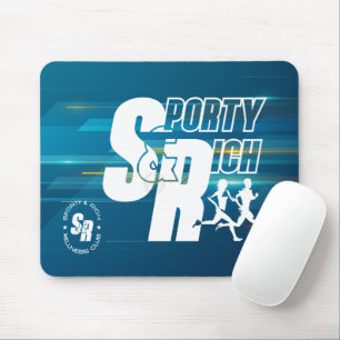 Retro Wellness Club Sporty Fashion Mouse Mat