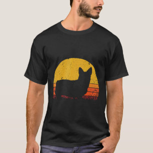 Retro Welsh Corgi Dog Mum Dog Dad Vintage Corgi T-Shirt