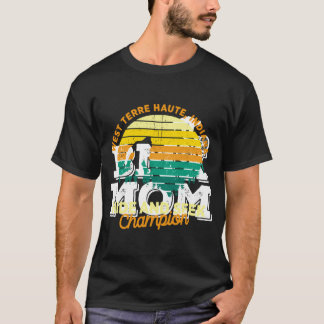 Retro West Terre Haute Indiana Big Foot Souvenir T-Shirt