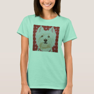 RETRO WESTY VINTAGE West Highland White Terriers T-Shirt