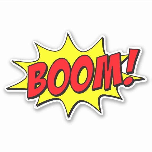 Retro Whimsy: Boom! Vintage Comic Pop Art  (Front)