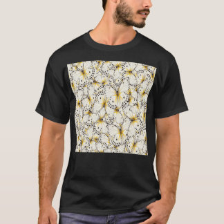 Retro White Butterfly T-Shirt