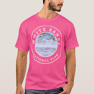Retro White Sands National Park New Mexico Hiking T-Shirt