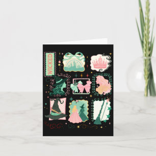 Retro Wicked Stamps Christmas Vibes Clothing Long  Card