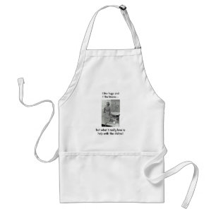 Retro Wife - Help With the Dishes, Standard Apron