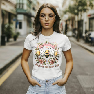 Retro Wife of the Party Bachelorette Group Women T-Shirt