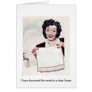 Retro Wife - The Secret to a Clean House,