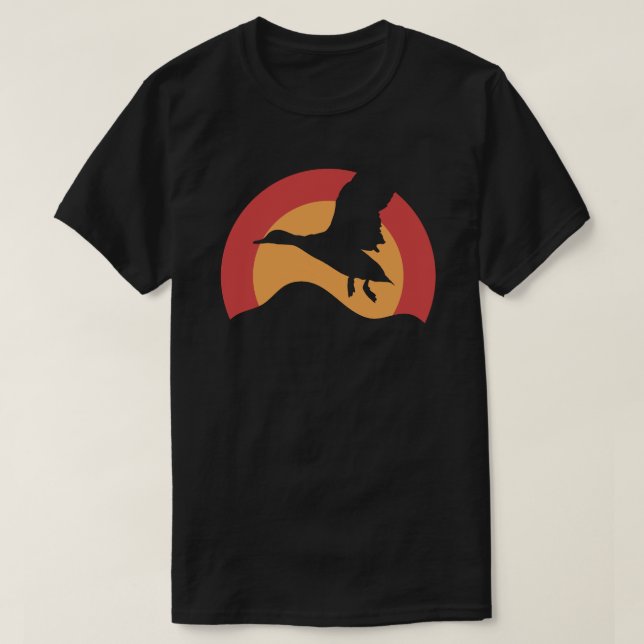 Retro Wild Goose T-Shirt (Design Front)