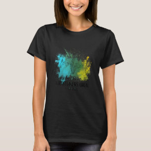 Retro Wildflower flower power botanical 2 T-Shirt