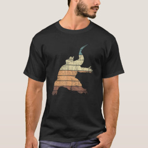 Retro Wildlife Reptile Exotic Lizard Animal Komodo T-Shirt