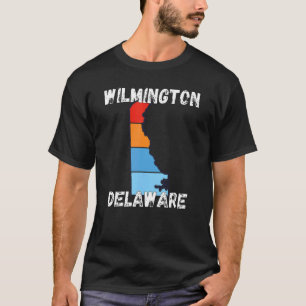 Retro Wilmington Delaware Apparel T-Shirt