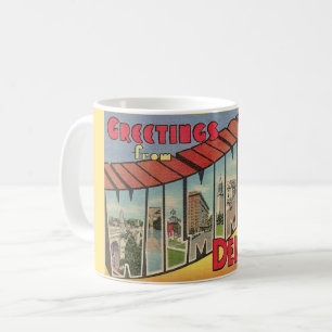 Retro Wilmington Delaware Mug
