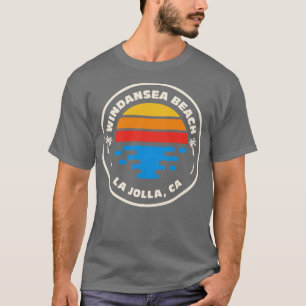 Retro Windansea Beach La Jolla California Vintage  T-Shirt