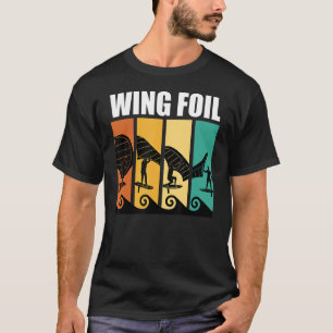 Retro Wing Surf Wing Foil 1 T-Shirt