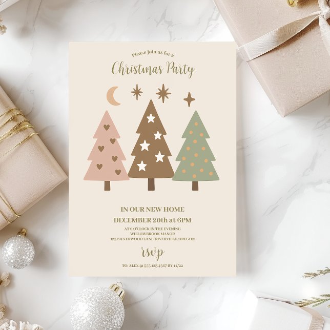 Retro Winter Kisses & Snowflake Wishes Invitation (Creator Uploaded)