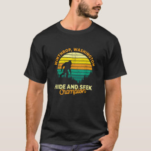 Retro Winthrop Washington Big foot Souvenir T-Shirt