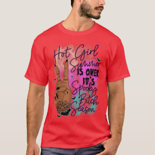 Retro Witch Hand Funny Saying Spooky Halloween Wom T-Shirt
