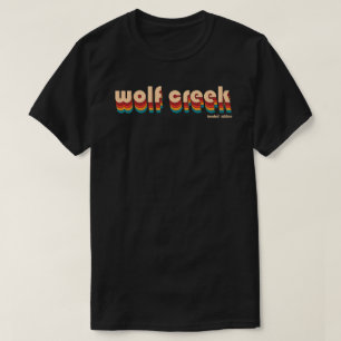 Retro Wolf Creek Ski  T-Shirt