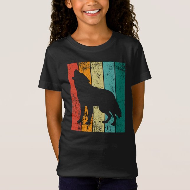 Retro Wolf T-Shirt (Front)