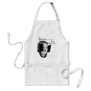 Retro Woman with Blinders Standard Apron