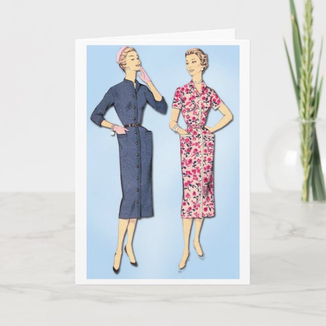 Retro Women - Life Would Be So Boring Without Me, Card (Front)