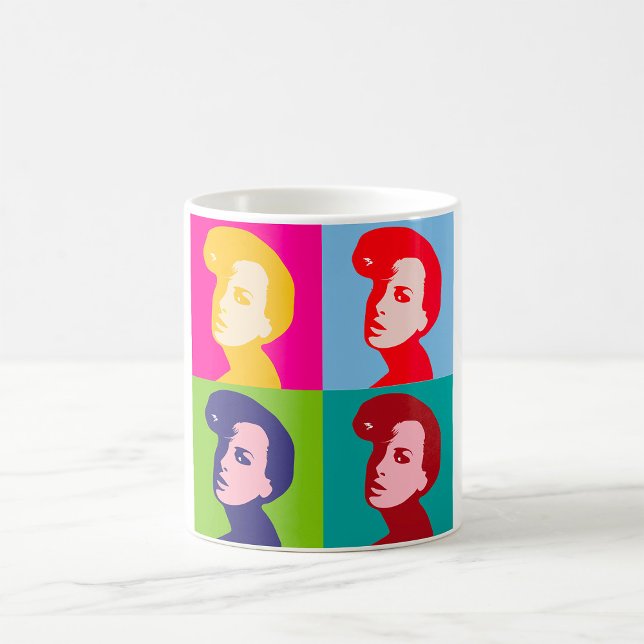 Retro Women Pop Art Coffee Mug (Creator Uploaded)