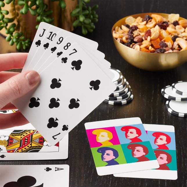 Retro Women Pop Art Playing Cards (Creator Uploaded)