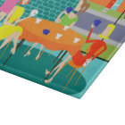 Retro Women's Card Game Stickers