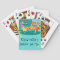 Retro Women's Weekly Card Game Playing Cards