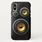 Retro Wood Grain Speaker Trio